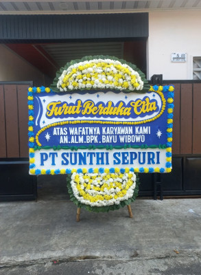Papan Bunga Duka di Parangtritis