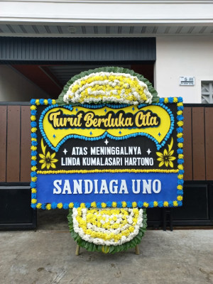 Papan Bunga Duka di Parangtritis